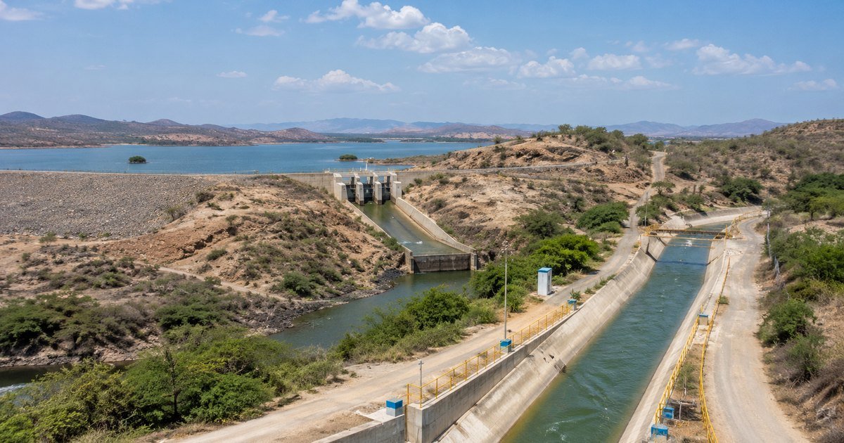 Infraestructura hidráulica del sistema mayor de riego del Valle del Chira
